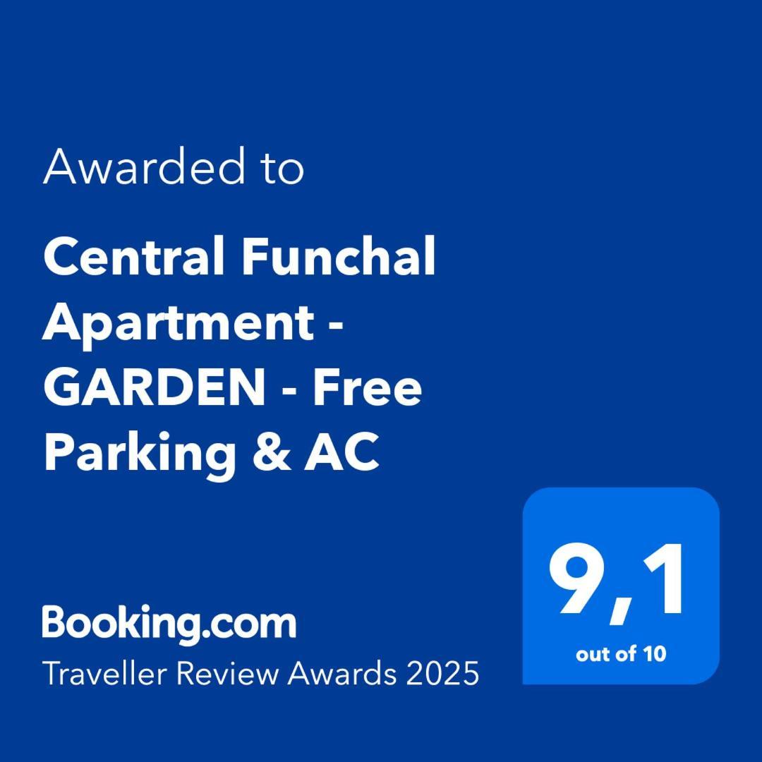 Central Funchal Apartment - Garden - Free Parking & Ac Extérieur photo